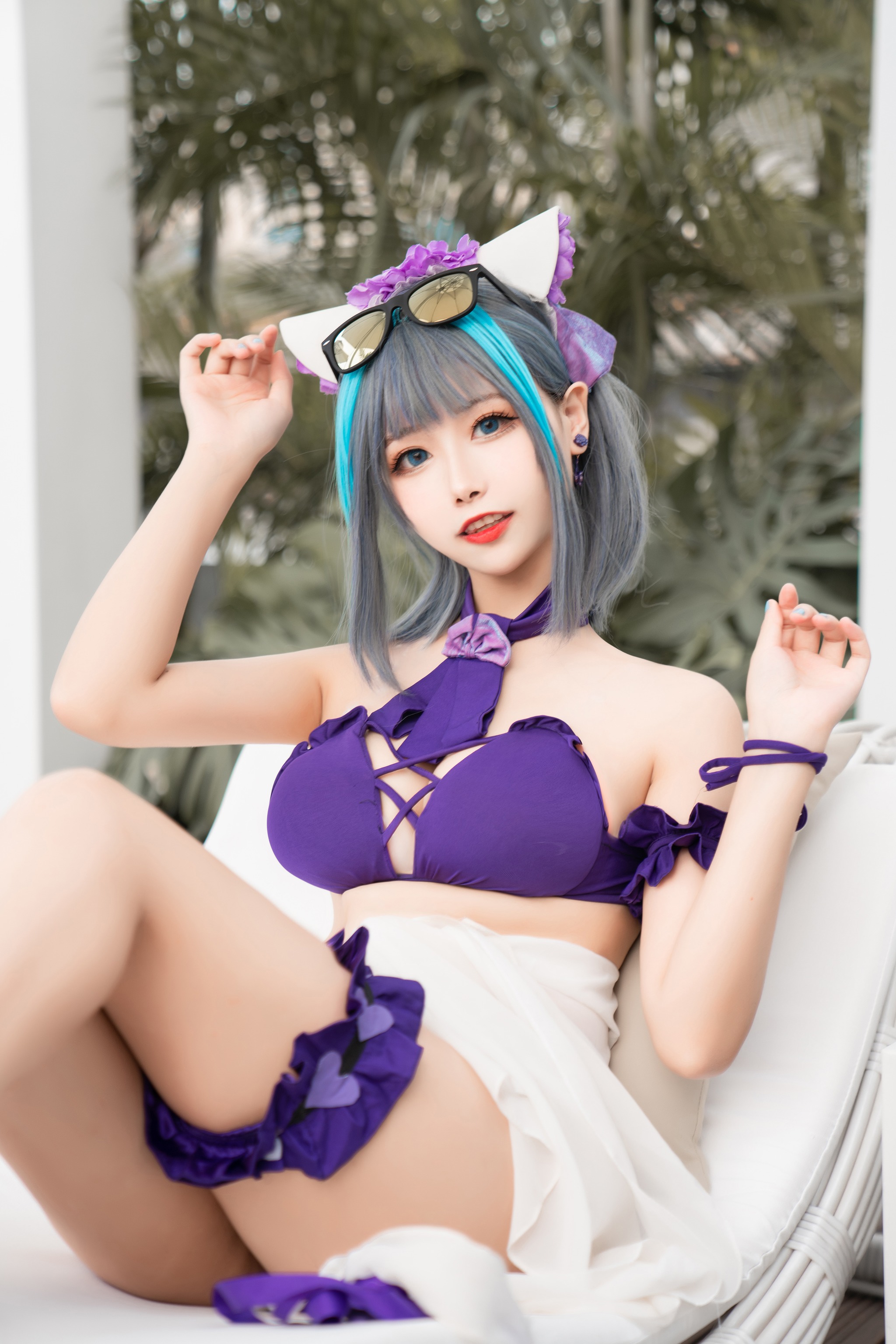Momoko葵葵 - NO.018 柴郡水着 [40P1V]-XikXak